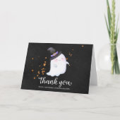 Lovely Ghost Halloween Baby shower - Hartelijk dan Kaart (Voorkant)
