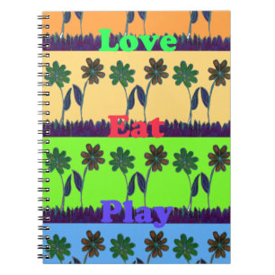 Lovely Girly Hakuna Matata kleuren Gifts.png Notitieboek