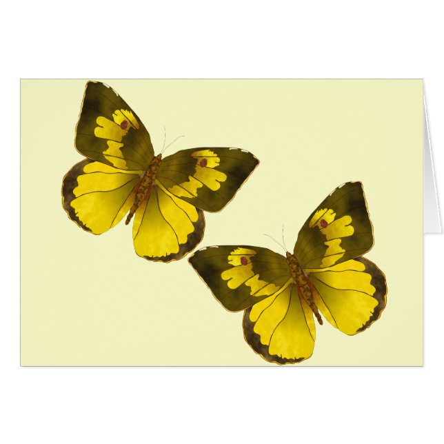 Lovely Golden Butterflies (Voorkant Horizontaal)