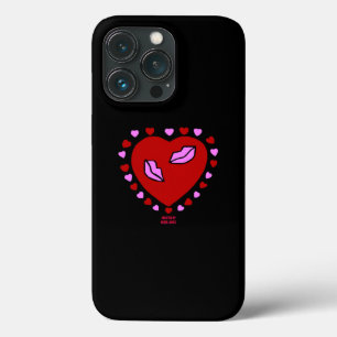 Lovely Heart Kisses Apple iPhone 13 Pro Coque