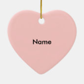 Lovely Hearts aangepaste ornamenten (Achterkant)