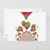 Lovely Hearts Humanitarian Day De wereld heeft lie Briefkaart (Voorkant / Achterkant)