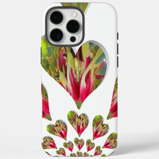 Lovely Hearts Humanitarian Day De wereld heeft lie Case-Mate iPhone Case (Achterkant)