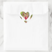 Lovely Hearts Humanitarian Day De wereld heeft lie Hart Sticker (Tas)