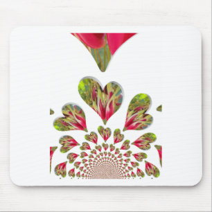 Lovely Hearts Humanitarian Day De wereld heeft lie Muismat