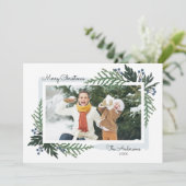 Lovely Holiday - Carte photo de Noël (Debout devant)