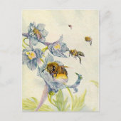LOVELY HONEYBEES NATUUR BEEKEEPERS HONEY BRIEFKAAR BRIEFKAART (Voorkant)