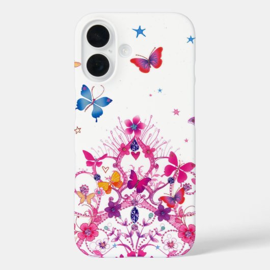 Lovely Infinity Butterfly Case-Mate iPhone Case (Achterkant)