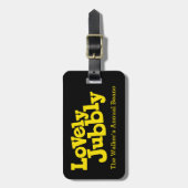 Lovely Jubble Named beano id bagagelabel (Voorkant verticaal)