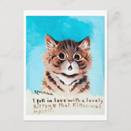 Lovely Kitten, Louis Wain Briefkaart