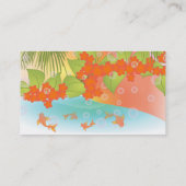 Lovely Koi Visitekaartje (Achterkant)