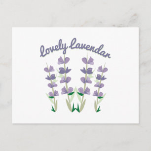 Lovely Lavendar Briefkaart