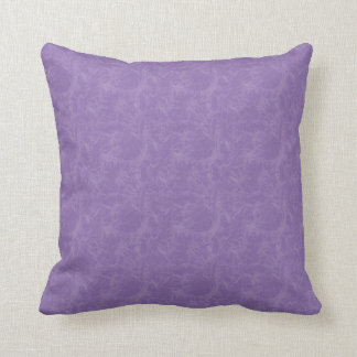 Lovely Lavender en Paarse  Damask Kussen