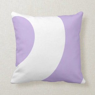 Lovely Lavender en White Kussen