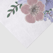 Lovely Lavender in Bouquet Tissuepapier (Detail)