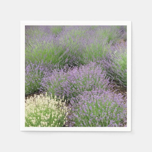 Lovely Lavender Servet (Voorkant)