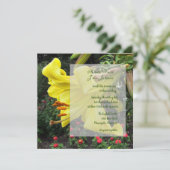 Lovely Lilly Faire-part de mariage (Debout devant)