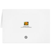 Lovely Lily Mariage Numéro de la carte (Dos Horizontal)