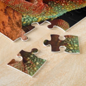 Lovely Lizard Chameleon Puzzle Legpuzzel (Zijkant)