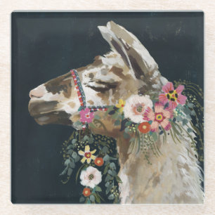 Lovely Llama Glazen Onderzetter