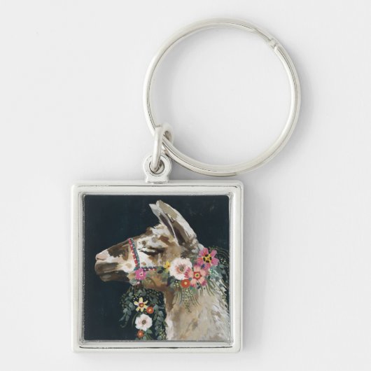 Lovely Llama Sleutelhanger (Voorkant)