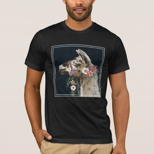 Lovely Llama T-shirt (Voorkant)