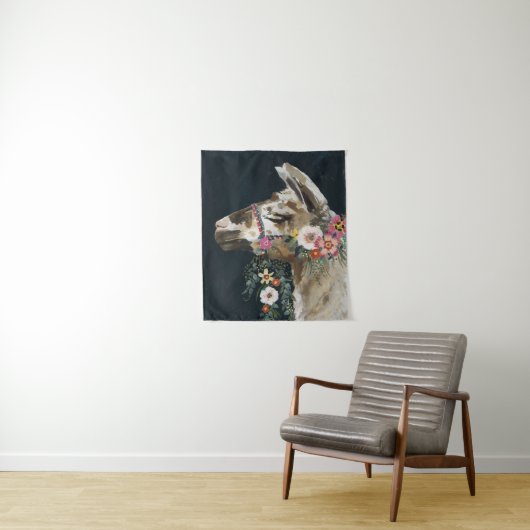 Lovely Llama Wandkleed (In situ)