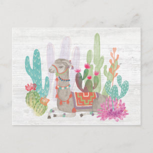 Lovely Llamas I Briefkaart