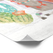 Lovely Llamas I Poster (Hoek)