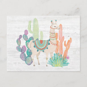 Lovely Llamas II Briefkaart