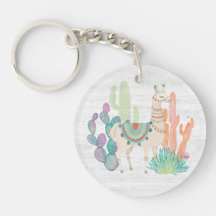Lovely Llamas II Sleutelhanger