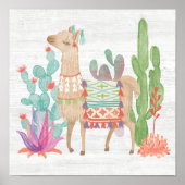 Lovely Llamas IV Poster (Voorkant)