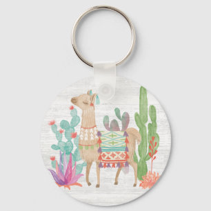Lovely Llamas IV Sleutelhanger