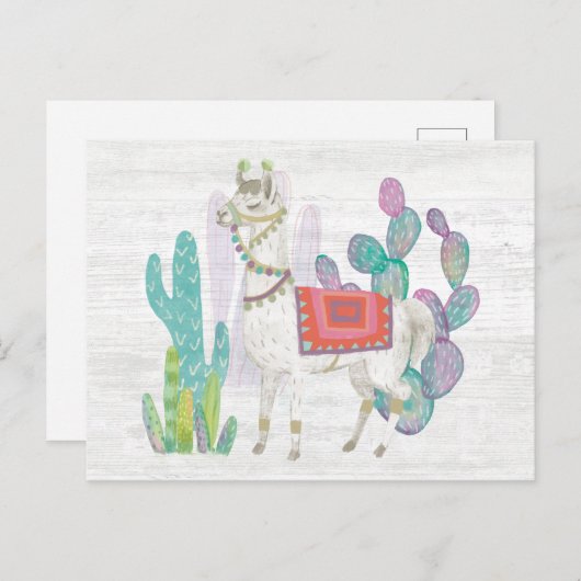 Lovely Llamas V Briefkaart (Voorkant / Achterkant)