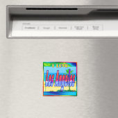 "Lovely Los Angeles 2" Magnet Magneet (Insitu (Vaatwasser))