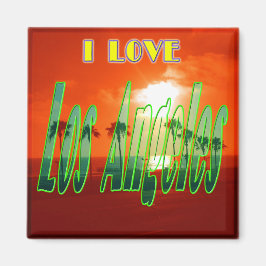 "Lovely Los Angeles" Magnet Magneet