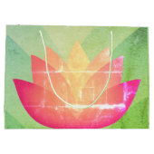 Lovely Lotus Flower Groot Cadeauzakje (Achterkant)