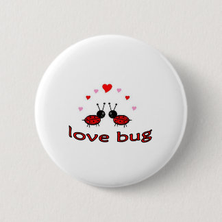 Lovely Love Bug Ronde Button 5,7 Cm