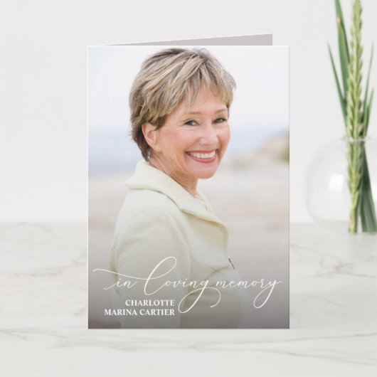 Lovely Memory Photo Fold Programme (Devant)