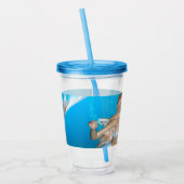 Lovely Mermaid Acryl Drinkbeker (Links)