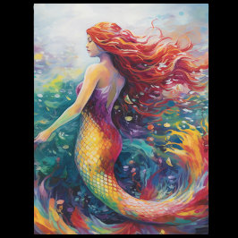 Lovely Mermaid Briefkaart