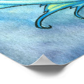 Lovely Mermaid Poster van Molly Harrison (Hoek)