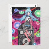 Lovely Miss Kora Briefkaart (Voorkant / Achterkant)