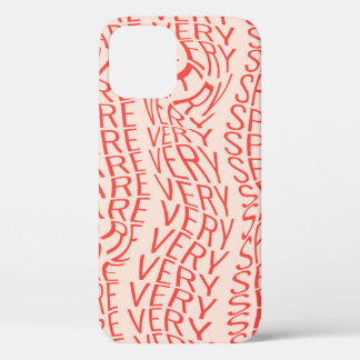 Lovely motivational inscription: you are very spec iPhone 12 hoesje