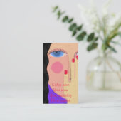 Lovely Nail Tech Carte de visite (Debout devant)