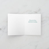 Lovely Night Rustic Dark Green Mariage Merci (Intérieur)