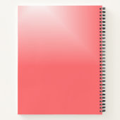 Lovely Ombre Pink Affirmations Carnet (Dos)