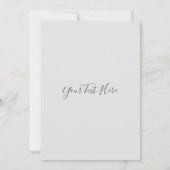 Lovely Ouget Me Not Angel Invitation (Dos)