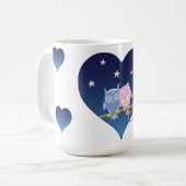 Lovely Owls koppel mok (Voorkant links)