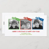 Lovely Packages Holiday Carte photo (Devant / Derrière)